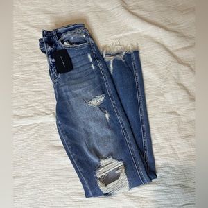 Flying Monkey Straight Jean High Rise